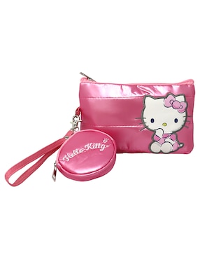 Set cosmetiquera multiusos Hello Kitty 2 piezas para niña