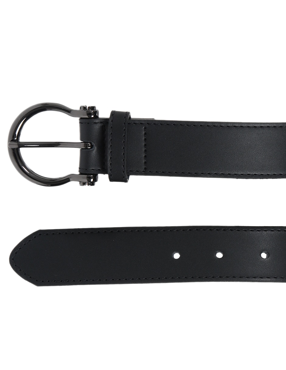 CINTURON MUJER WEEKEND WKB, MED, NEGRO
