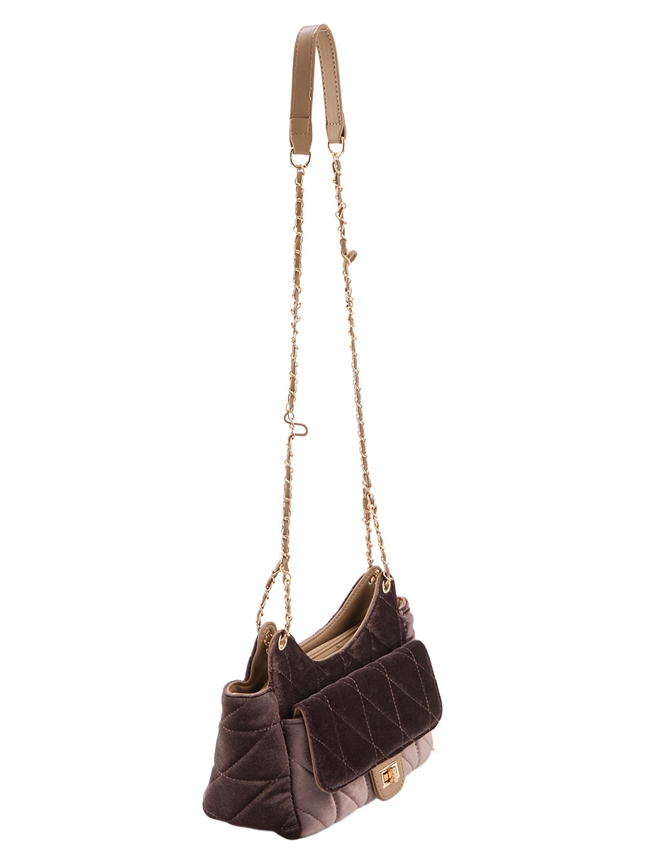 Bolsa crossbody de terciopelo para mujer 2