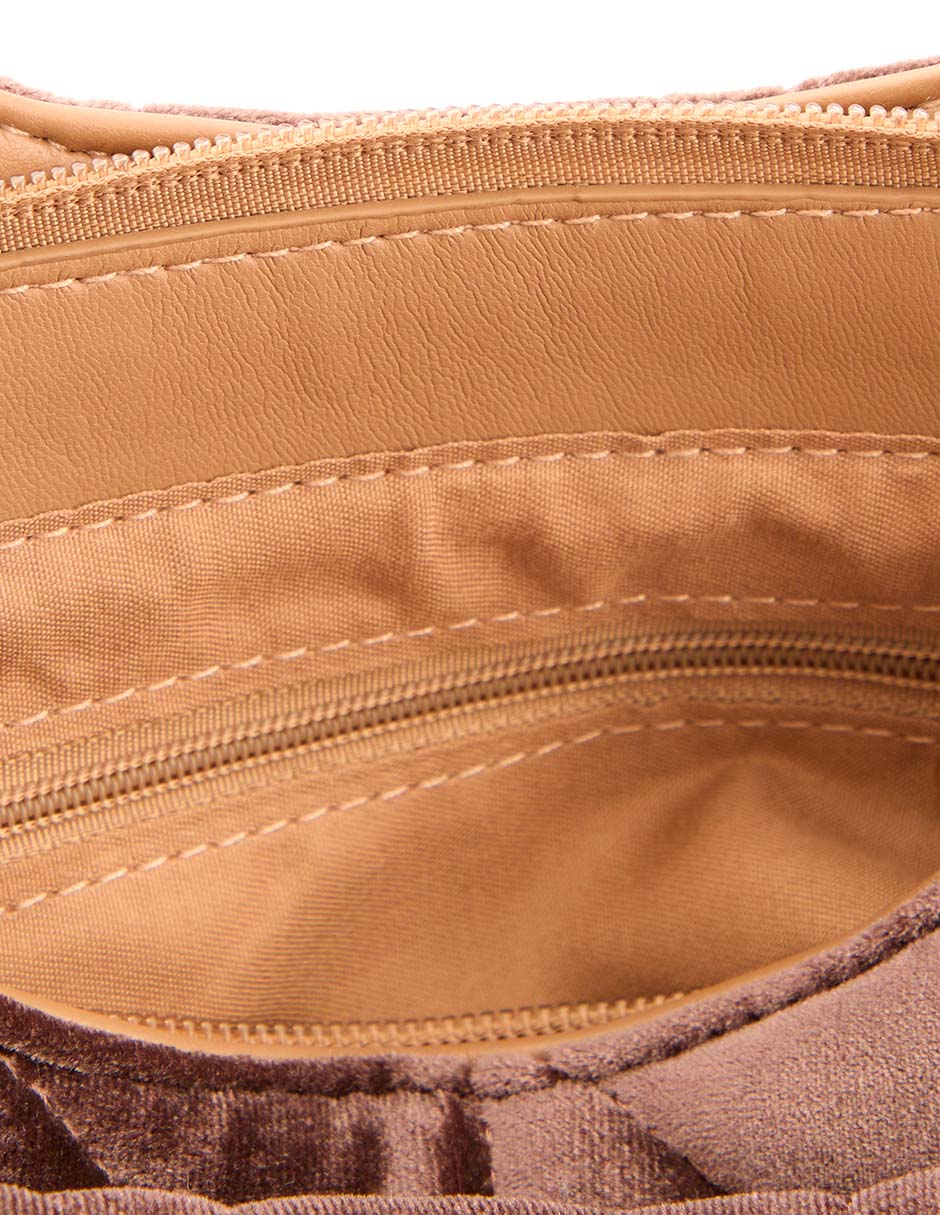 Bolsa crossbody de terciopelo para mujer 4