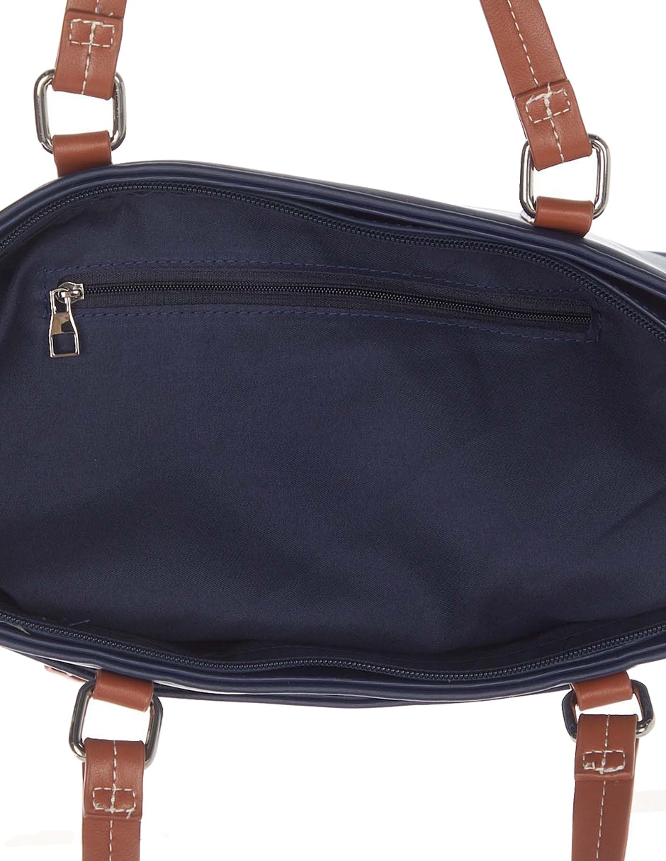 2510330408G, AZUL MARINO TOTE WEEKEND