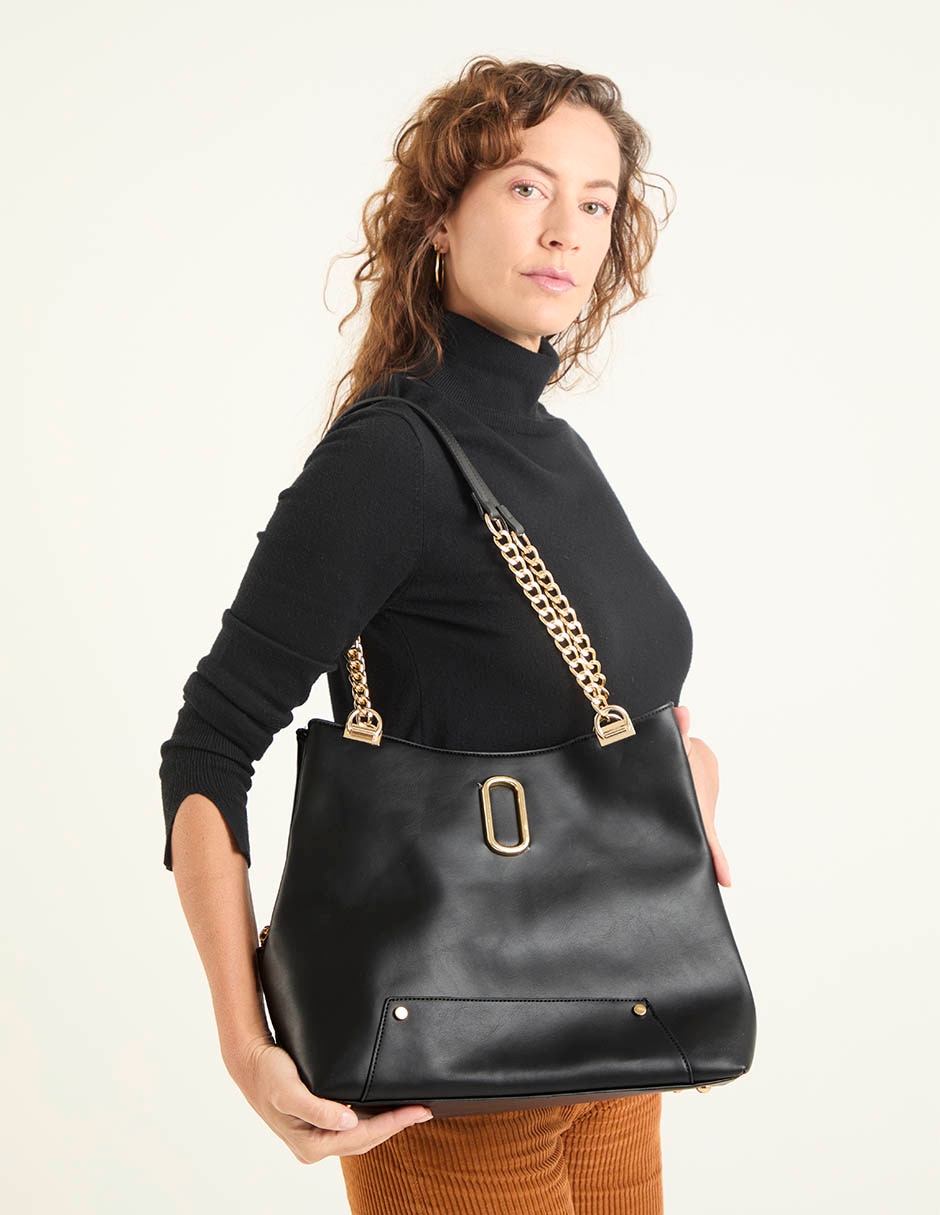 2520331004V, NEGRO SATCHEL WEEKEND