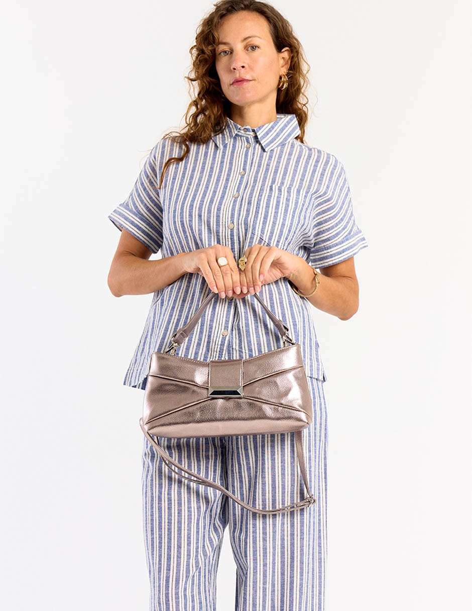 2520330806V, PLATEADO CROSSBODY WEEKEND