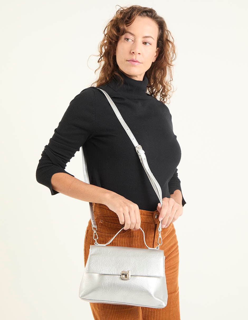 2520331102M, PLATEADO CROSSBODY WEEKEND