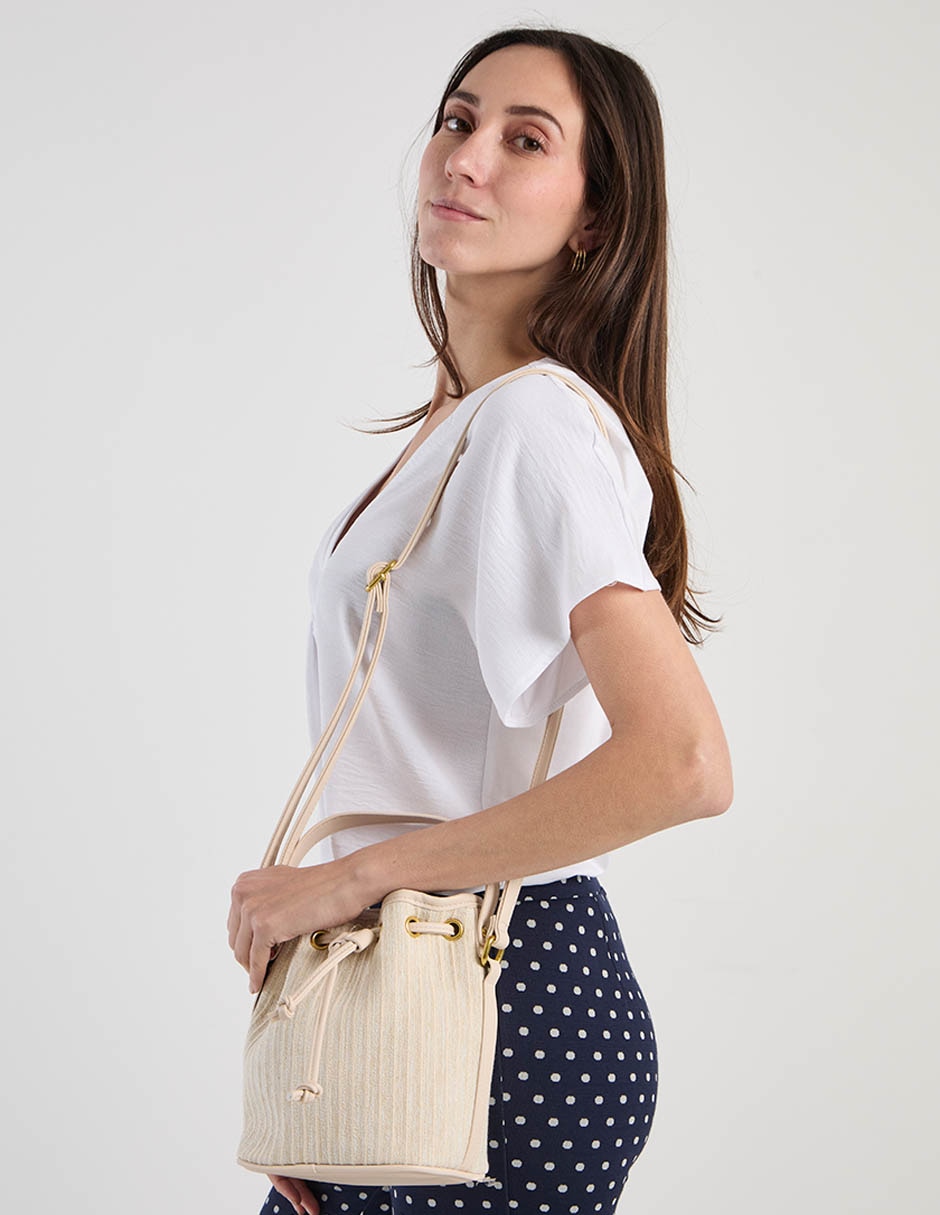 Bolsa bucket Weekend para mujer