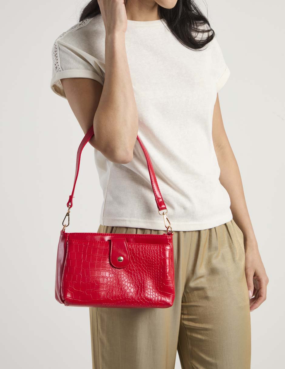 2520331006M, ROJO CROSSBODY WEEKEND